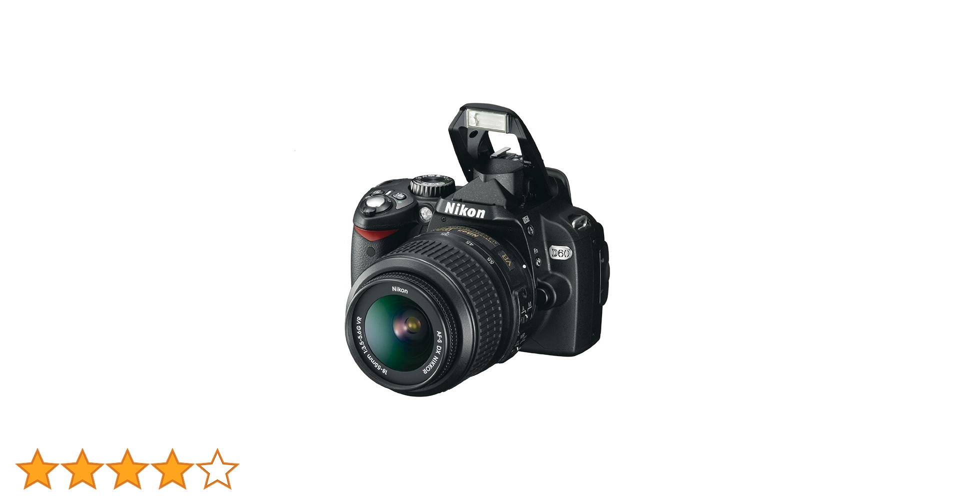 Nikon D60 DSLR Camera with 18-55mm Vibration Reduction Lens